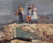 温斯洛 荷默 : Where are the Boats aka On the Cliffs